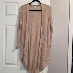 light pink american eagle cardigan!
